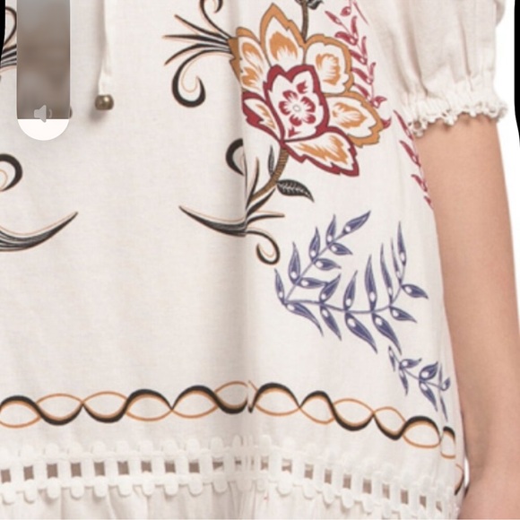 Calypso St. Barth NWT  Large linen wonderful fabric - Picture 6 of 6